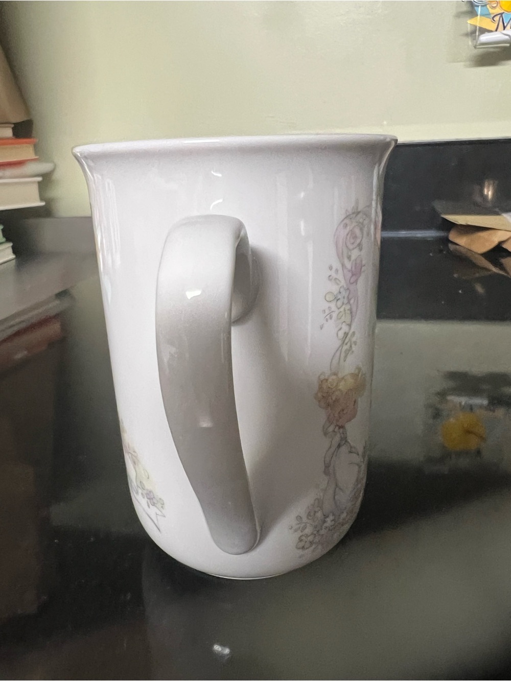 DONNA Vintage 1990 Precious Moments "Donna" Ceramic Coffee Mug / Cup - Picture 4 of 6